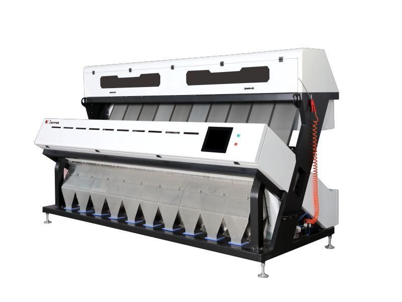 Grain color sorter with guaranteed quality