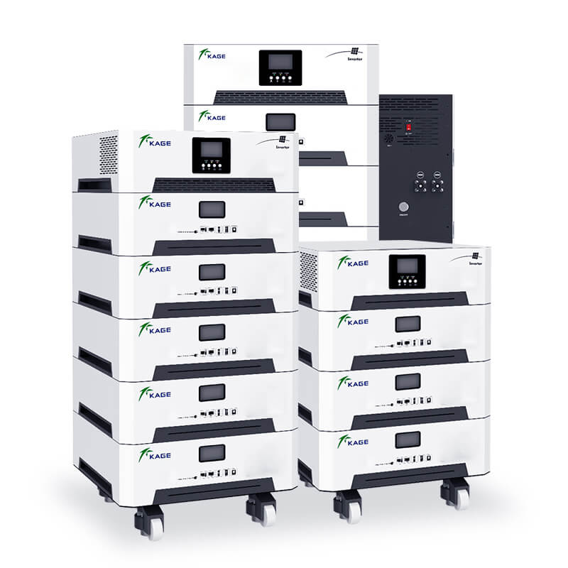 51.2V 400Ah Stacked residential energy storage solution 20kwh with LiFeP04 battery packs