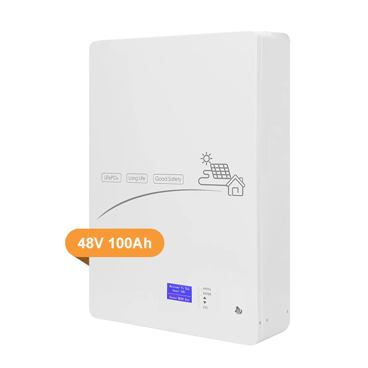 Power Wall Energy Storage System 4.8kwh 48v 100ah Lifepo4 Battery Pack