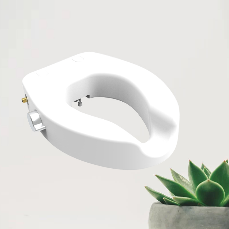 Bidet Toilet Seat Riser with Anti-Slip Handles