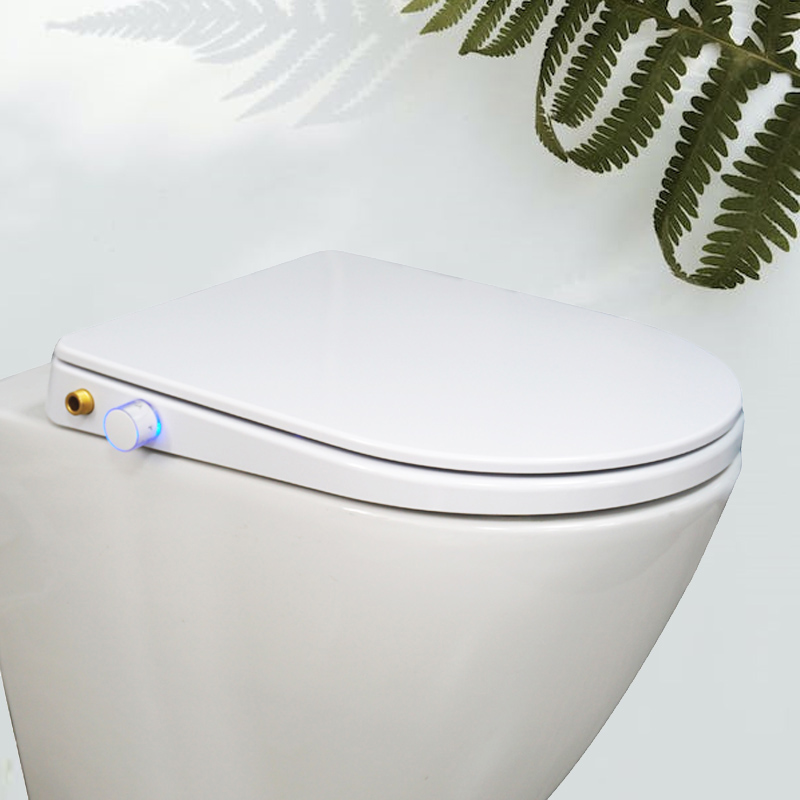 Non-electric Quick Release Bidet Toilet Seat For D-shaped Toilets From Sineo