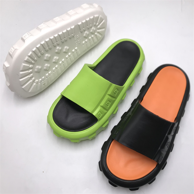 Light Weight Double Color Indoor EVA Slippers