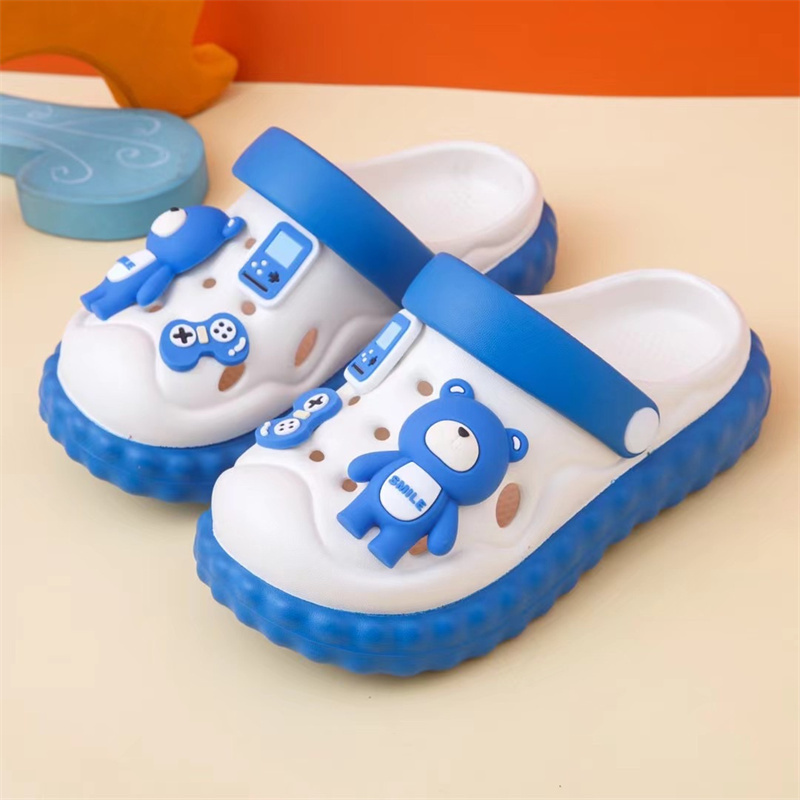 Non-Slip Summer Cartoon Kids Breathable Garden Shoes
