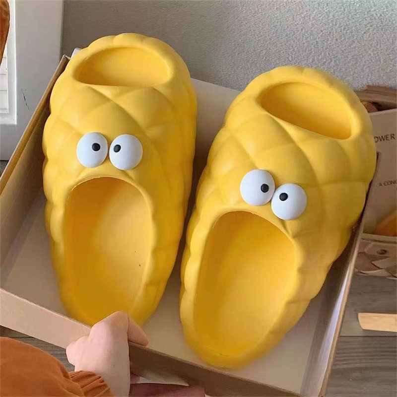 New Arrival Cute Bread EVA Slippers for Ladies