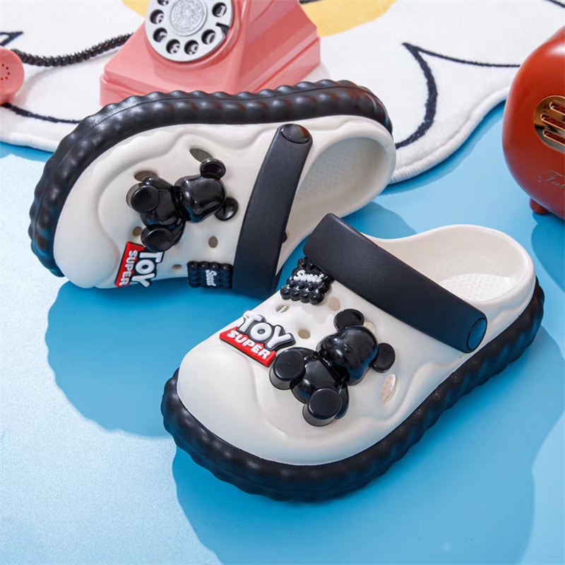 Non-Slip Summer Cartoon Kids Breathable Garden Shoes