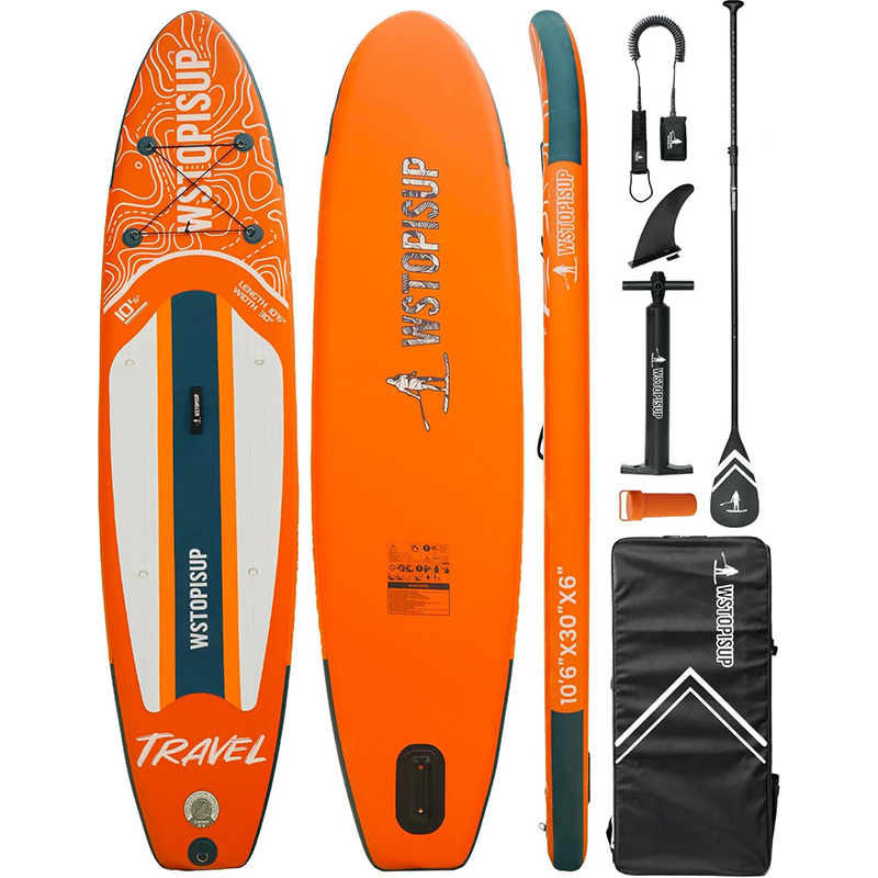 Double layer surfing board inflatable SUP board in 10.6ft