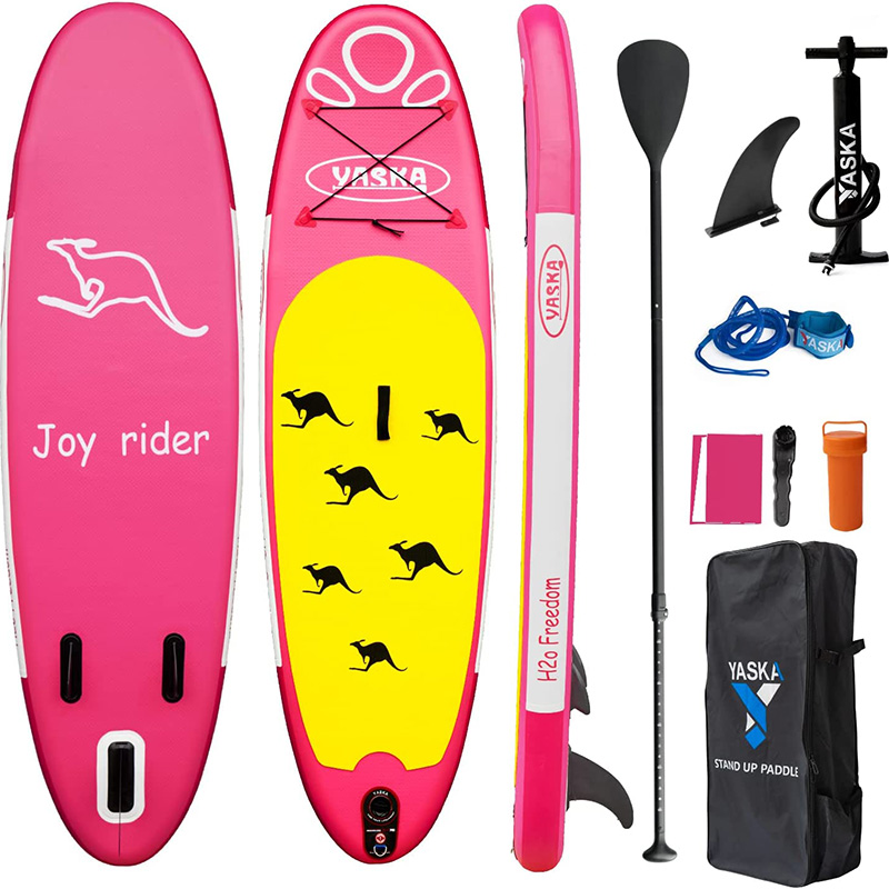 9ft All Round Pink Stand Up Paddle Board For Children Surfing