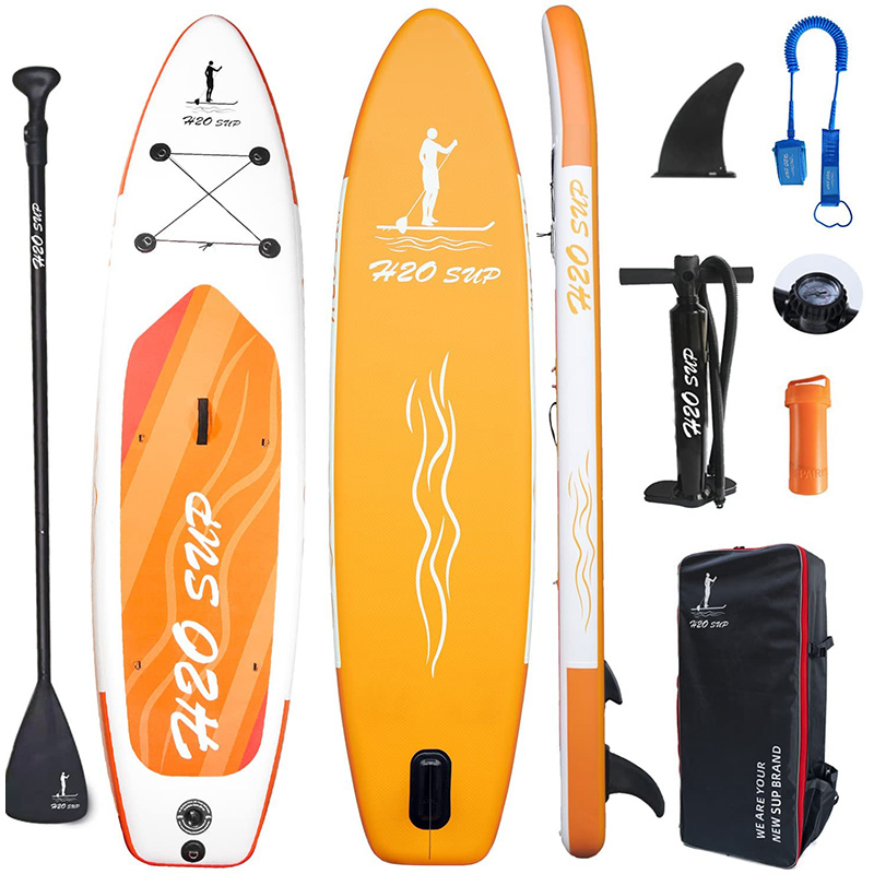 10'6'' double layer all round inflatable paddle board for surfing
