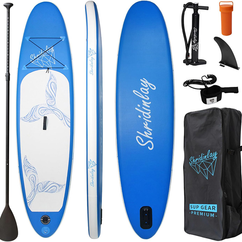 10'6FT Blue All Round Inflatable SUP Board Surfing Paddleboard