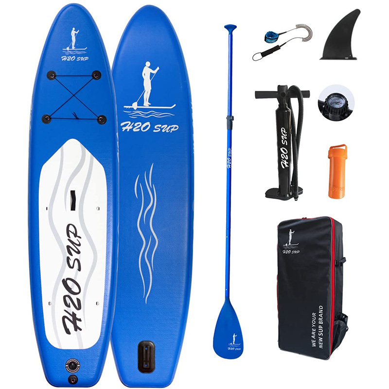 Blue color all round stand up paddle board for surfing