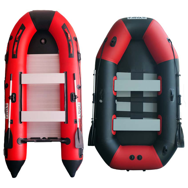 Factory supply inflatable boat for 4 adults boating fishing boat