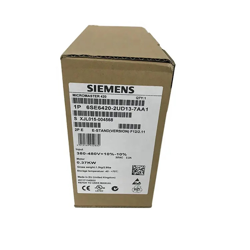 Siemens original 5.5KW 380V MM440 built-in filter frequency converter 6SE6440-2AD25-5CA1