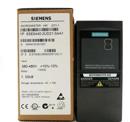 New Arrival Siemens Brand 6SE6440-2UC31-8EA1 Inverters