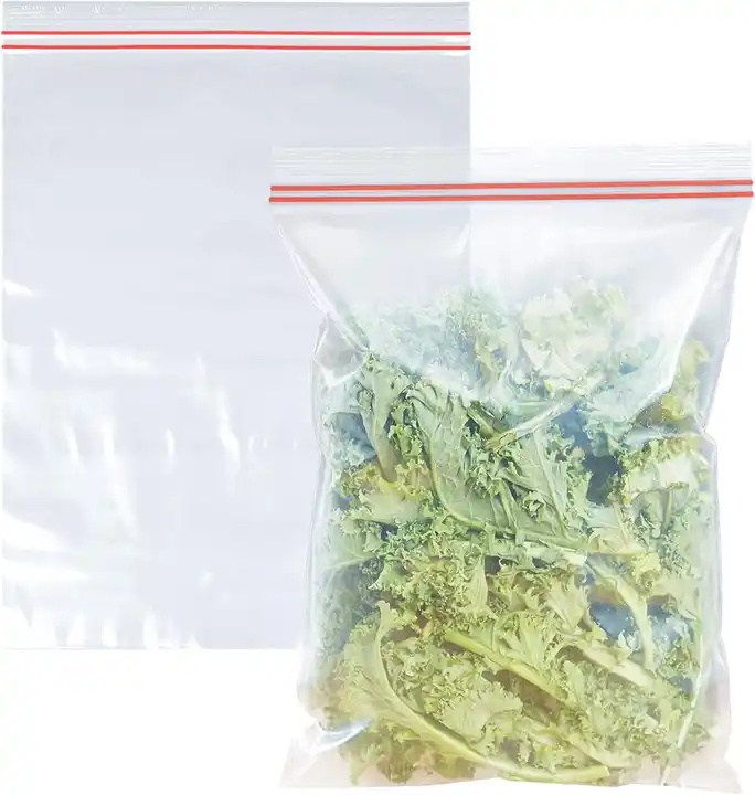 Plastic Organizer Ziplock Bags for Food Packaging