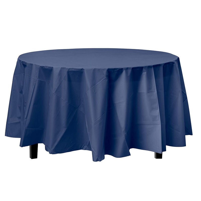 ODM Waterproof Plastic 84 inch Round Table Covers
