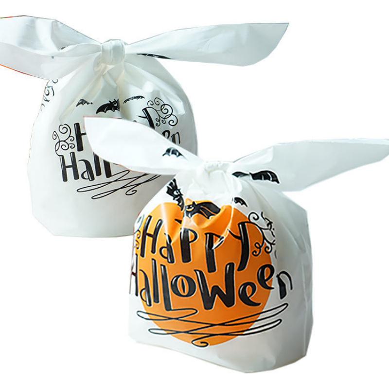 Reusable Plastic Rabbit Ear Gift Candy Bags for Halloween Manufacturer