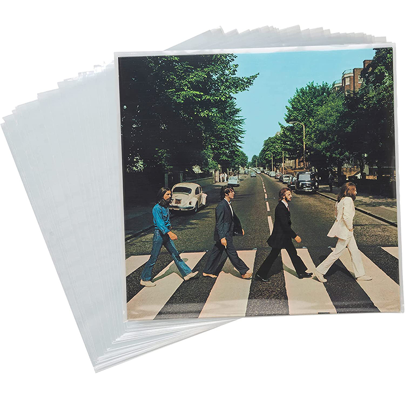 Custom Albums Vinyl Record Clear Outer Plastic Sleeves