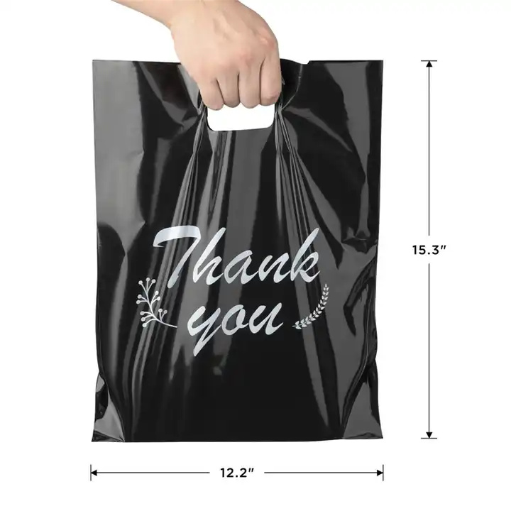 Folding Wholesale Price Luxury Plastic Shopping Bag