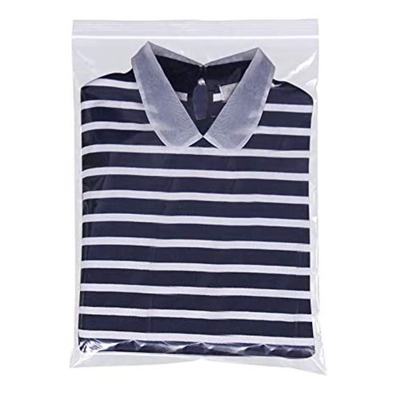 Custom Zipper T-Shirt Clothing Shopping Bags