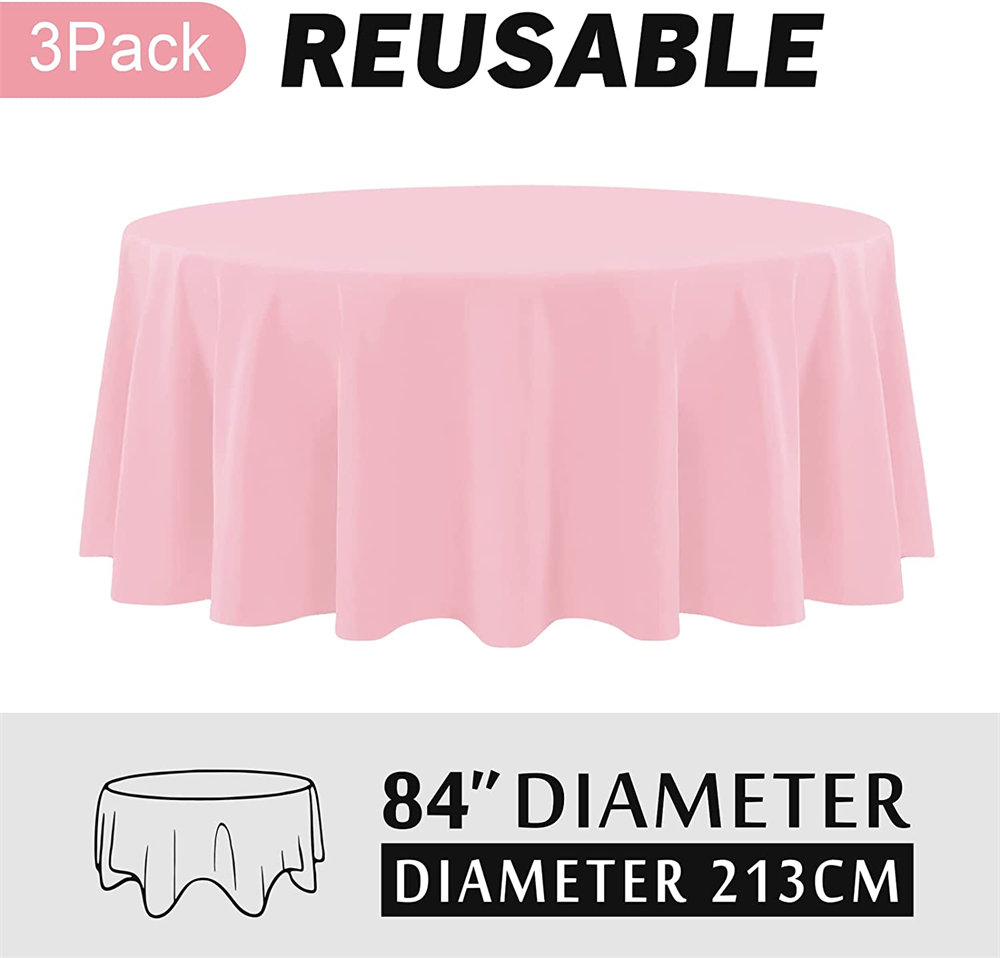 OEM Round Plastic Tablecloths