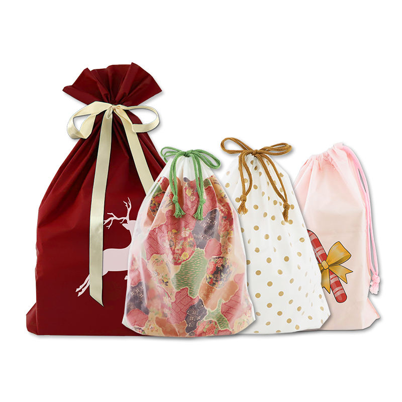 Wholesale New Design Gift Packing Bags Non Woven Gift Pouches