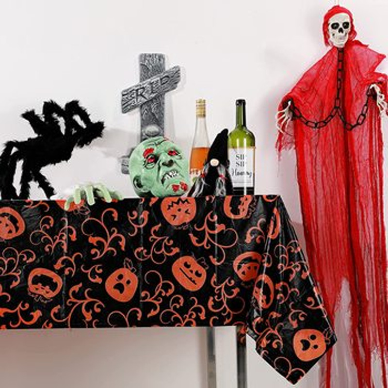  Disposable Halloween Tablecloth 